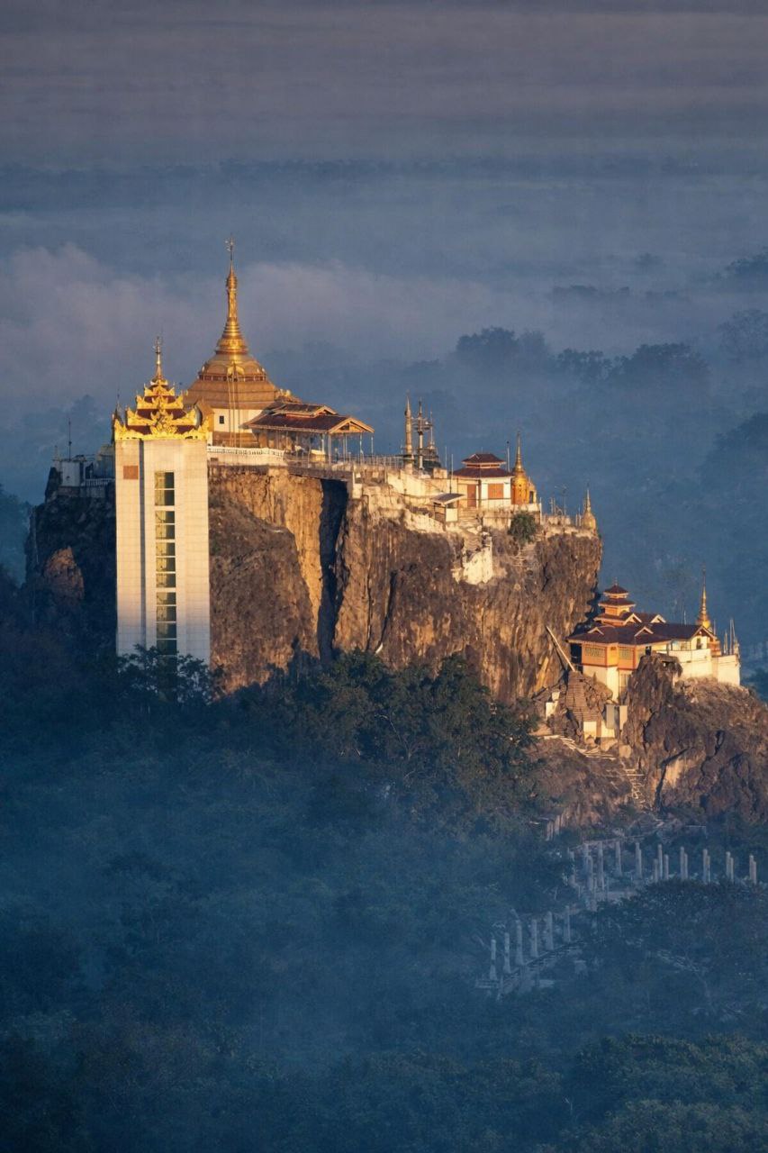 Pagoda at Night